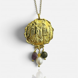 The Victory Coin Pendant - Sterling Silver 925
